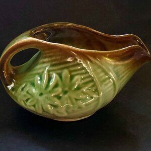 Vintage 1940's - McCoy Pottery Daisy Pattern Creamer